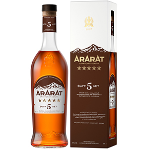 Коньяк Армянский Арарат 5 лет п/уп  0.5